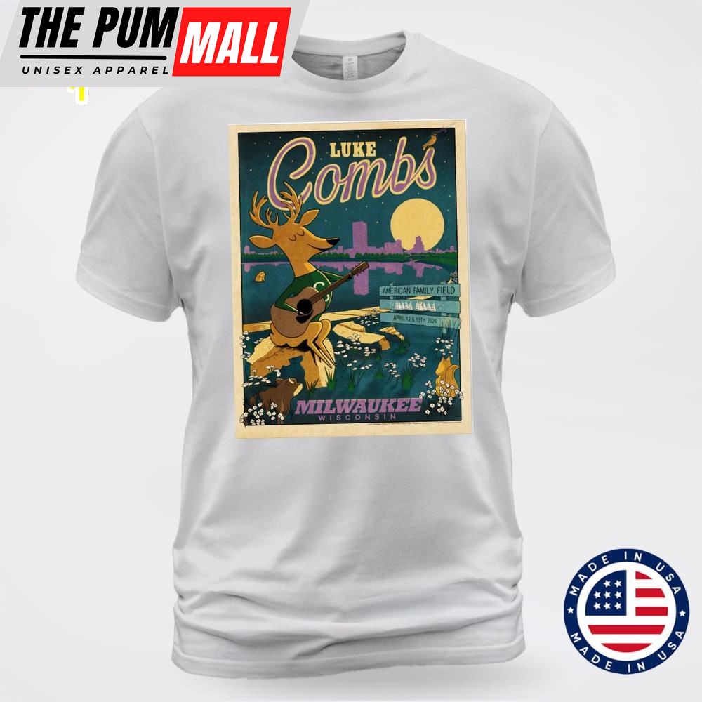 Luke Combs Milwaukee April 14, 2025 Tee Unisex T-shirt