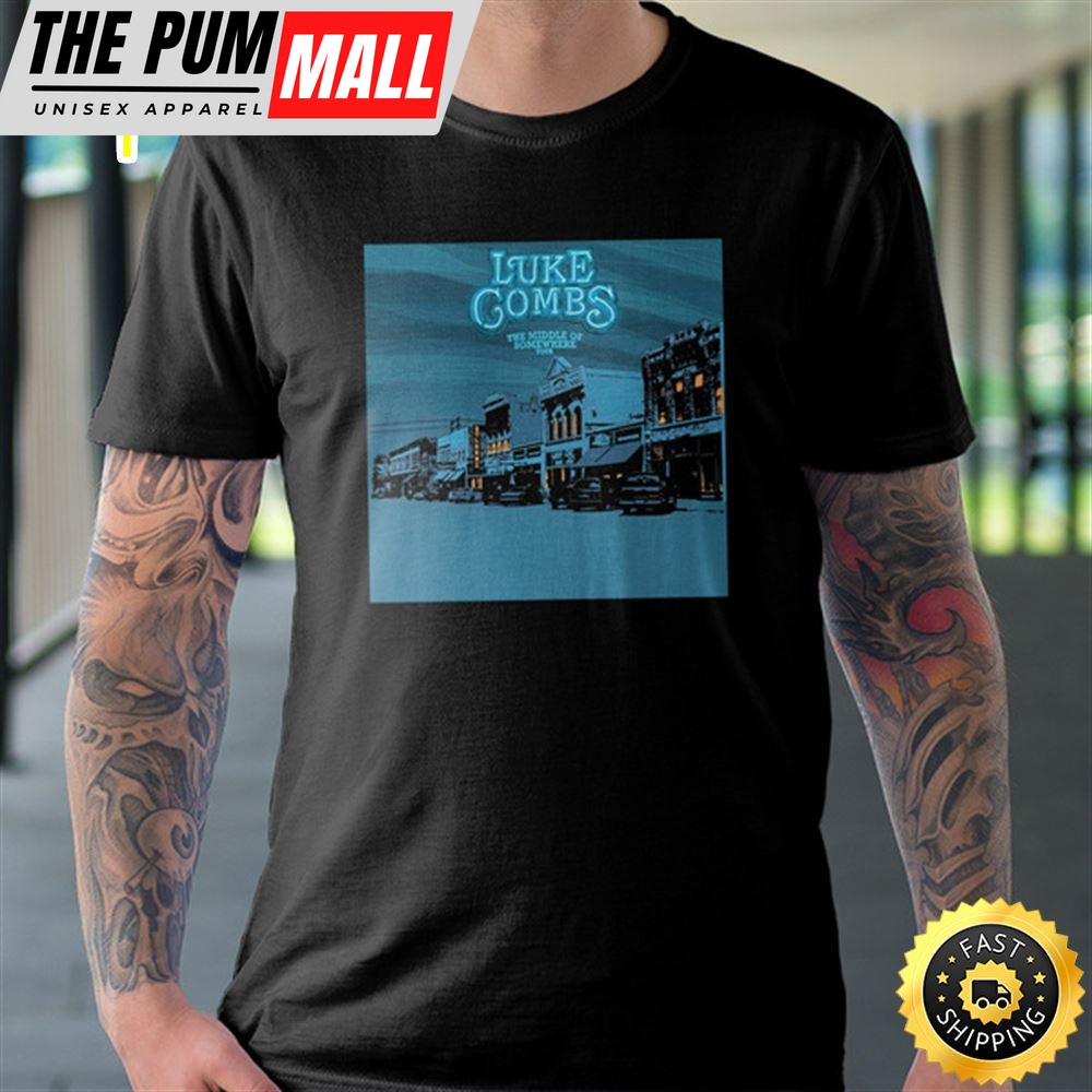 Luke Combs The Middle Of Somewhere Tour 2025-2025 Unisex T-shirt