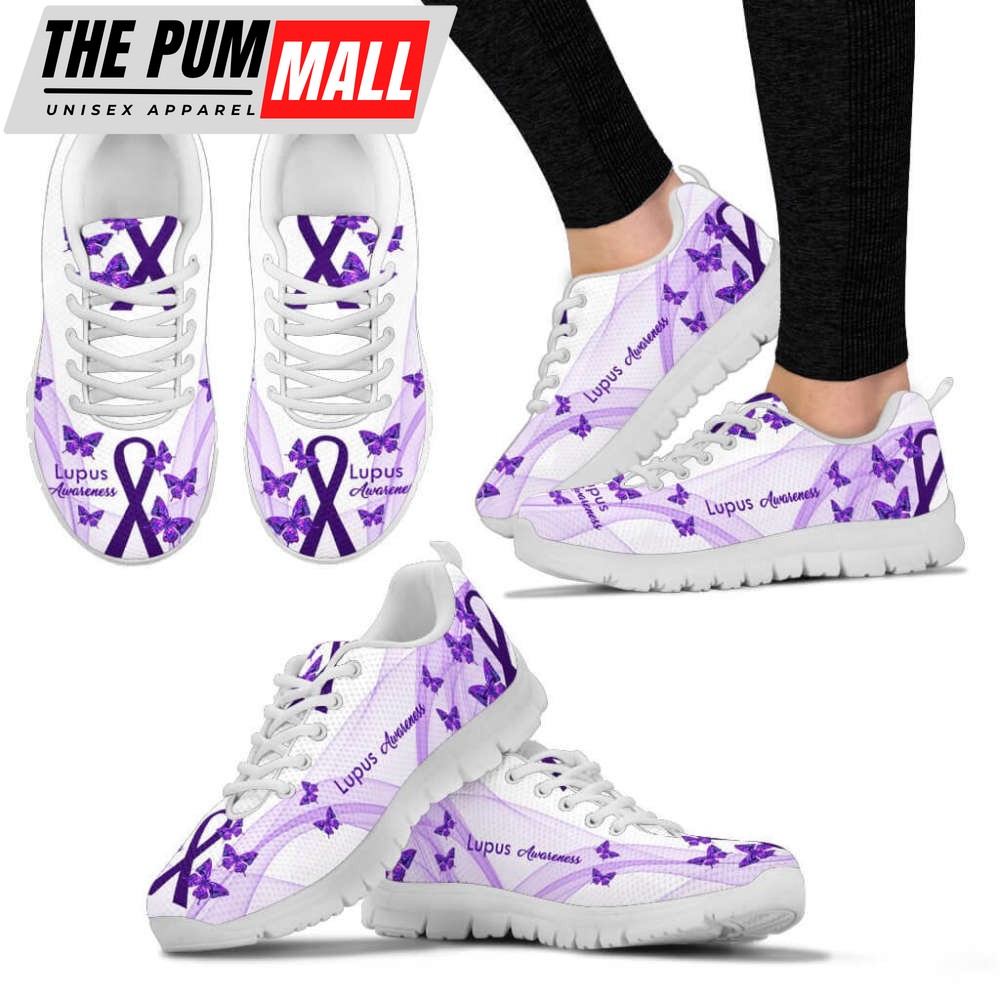 Lupus Awareness Sneakers, Lupus Shoe Gifts For Men And Women