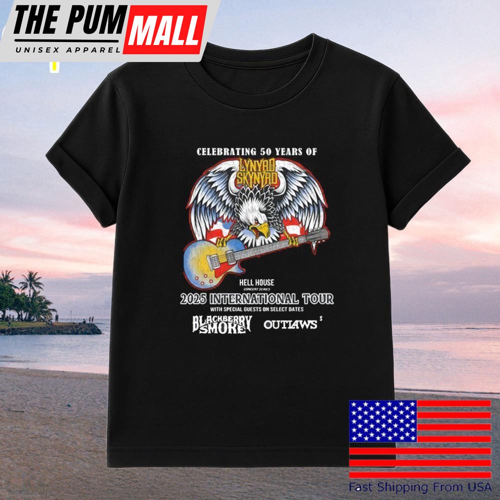 Lynyrd Skynyrd 2025 International Tour T-Shirt