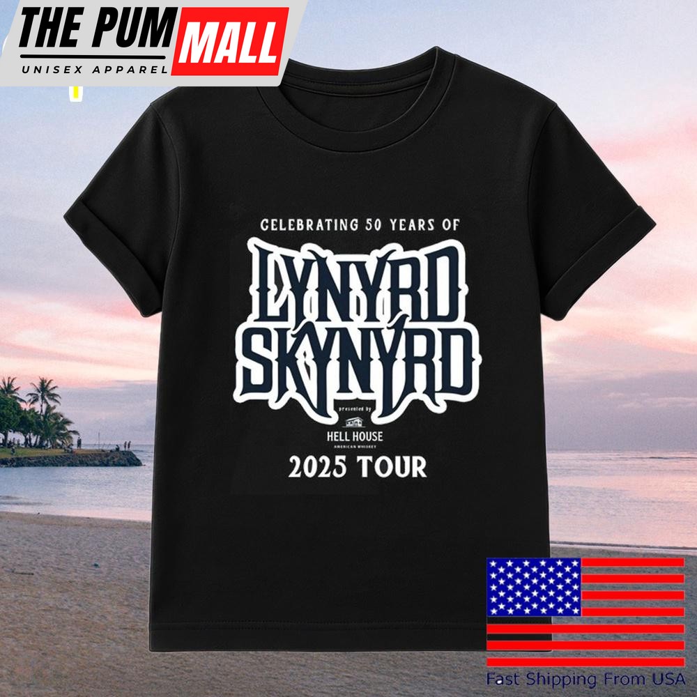 Lynyrd Skynyrd Hell House 2025 Tour T-Shirt
