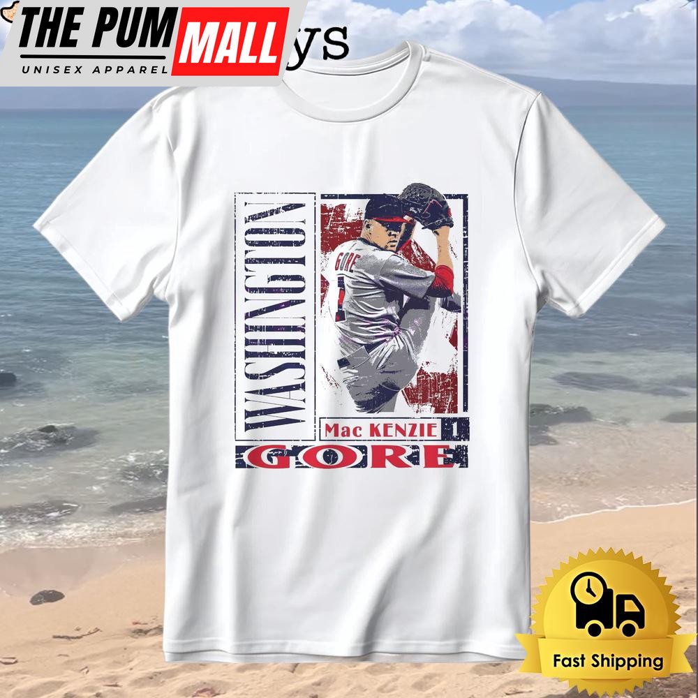 Mackenzie Gore Washington Baseball T-Shirt