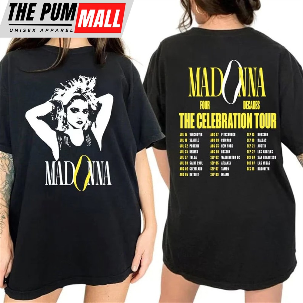 Madonna Celebration Tour 2023 Shirt