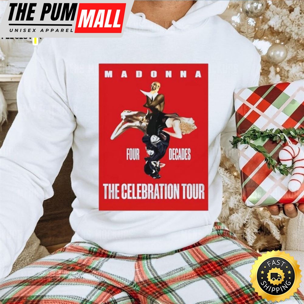 Madonna Poster 2025 Four Decades The Celebration World Tour Shirt