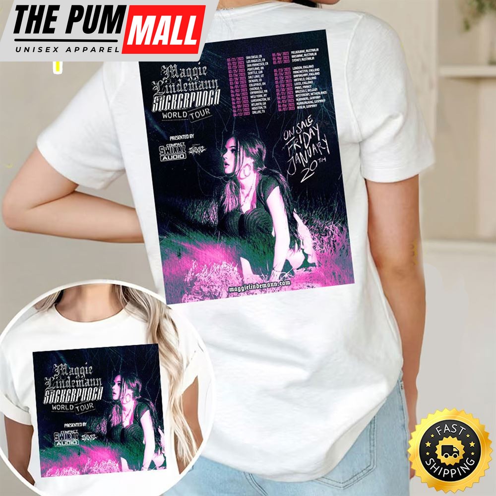 Maggie Lindemann Suckerpunch World Tour 2023 Shirt