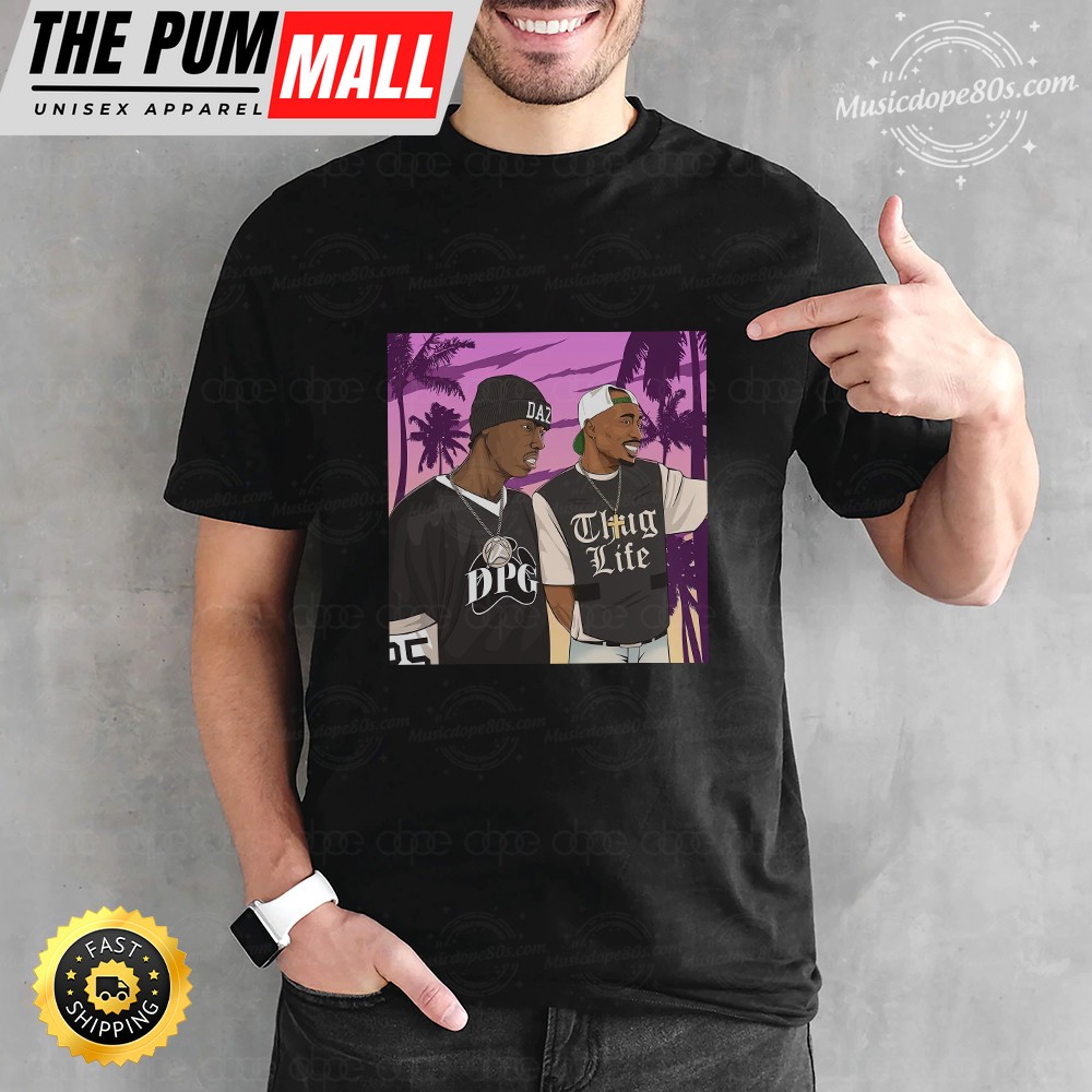 Makaveli & Dillinger Dont Go 2 Sleep T-shirt