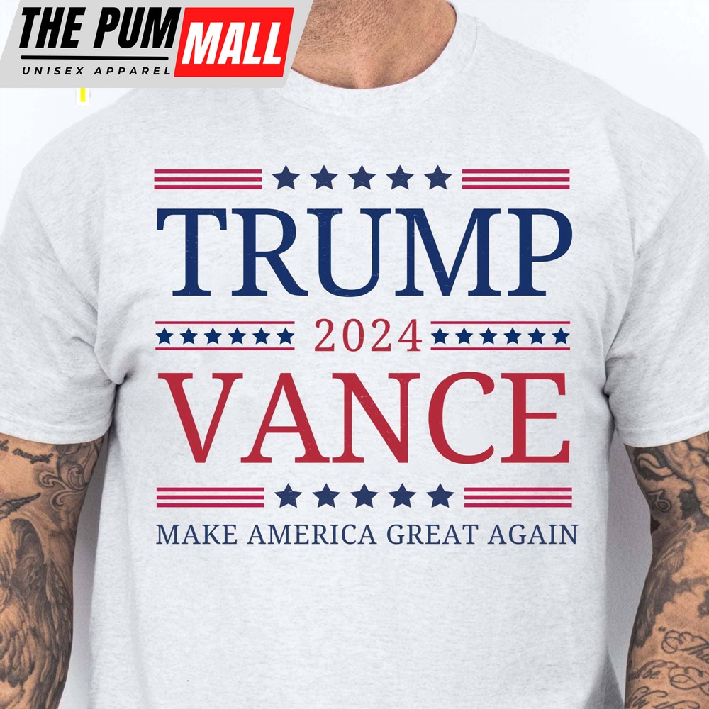 Make America Great Again Trump Vance 2024 Shirt Trump Supporters Shirt Bright