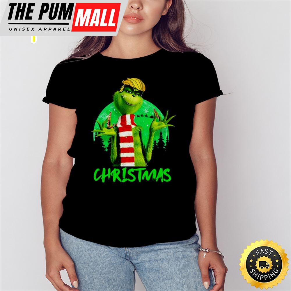 Make Christmas Great Again Grinch Trump Shirt