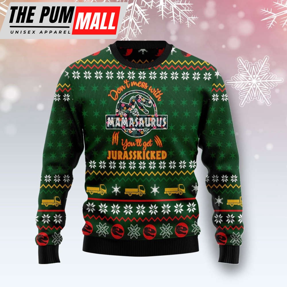 Mamasaurus G5105 Ugly Christmas Sweater – Perfect Gift Noel Malalan