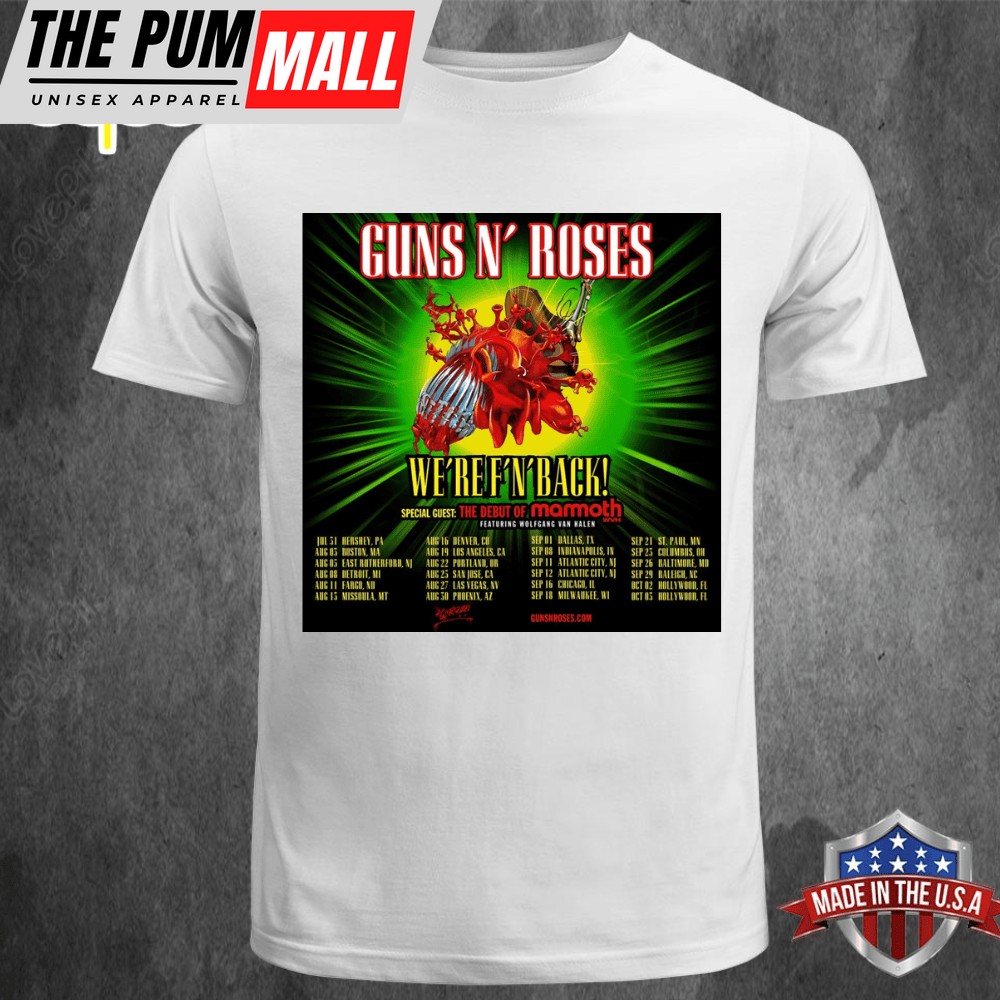 Mammoth WVH Chosen As Supporting Act For Guns N Roses Summer Tour Unisex Shirt