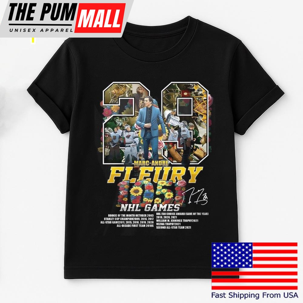 Marc Andre Fleury NHL Game T Shirt