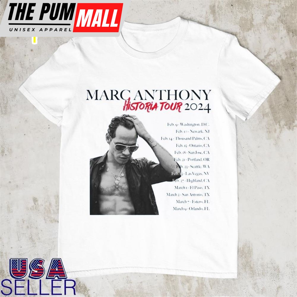 Marc Anthony Historia 2025 Tour T-Shirt