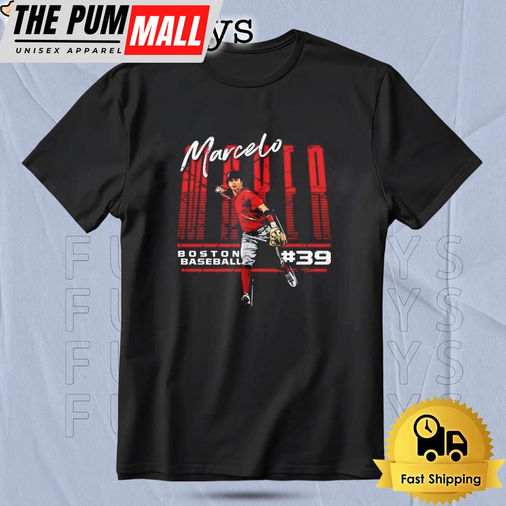 Marcelo Mayer #39 Boston Red Sox Baseball T Shirt