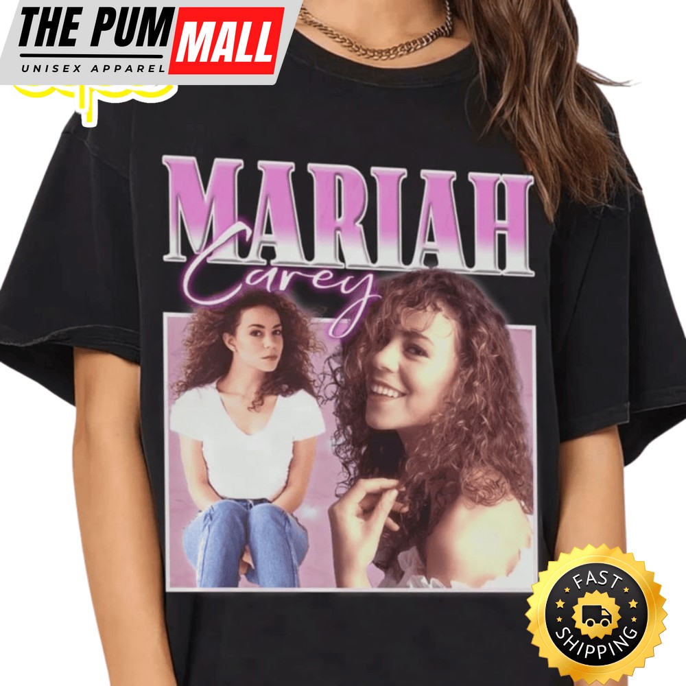 Mariah Carey 90s Singer T-shirt