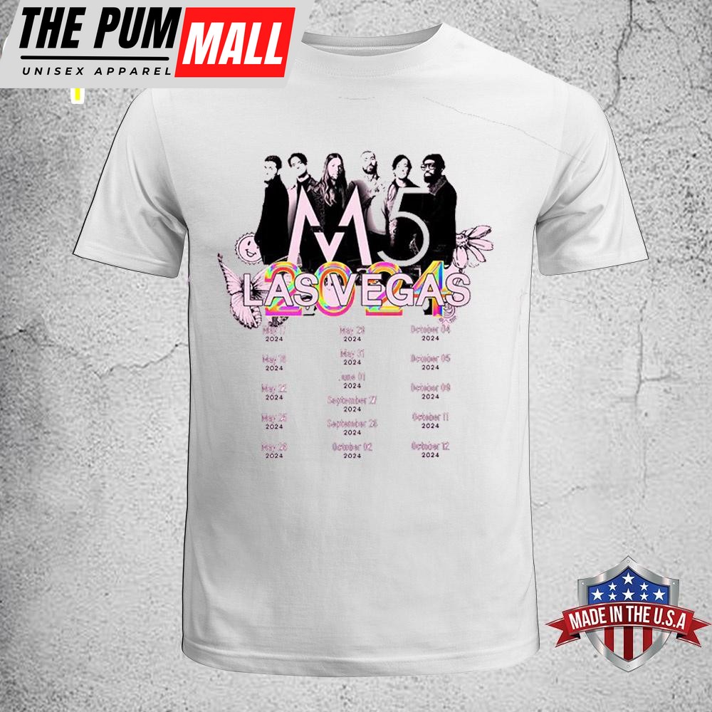 Maroon 5 M5LV Las Vegas Unisex T-Shirt