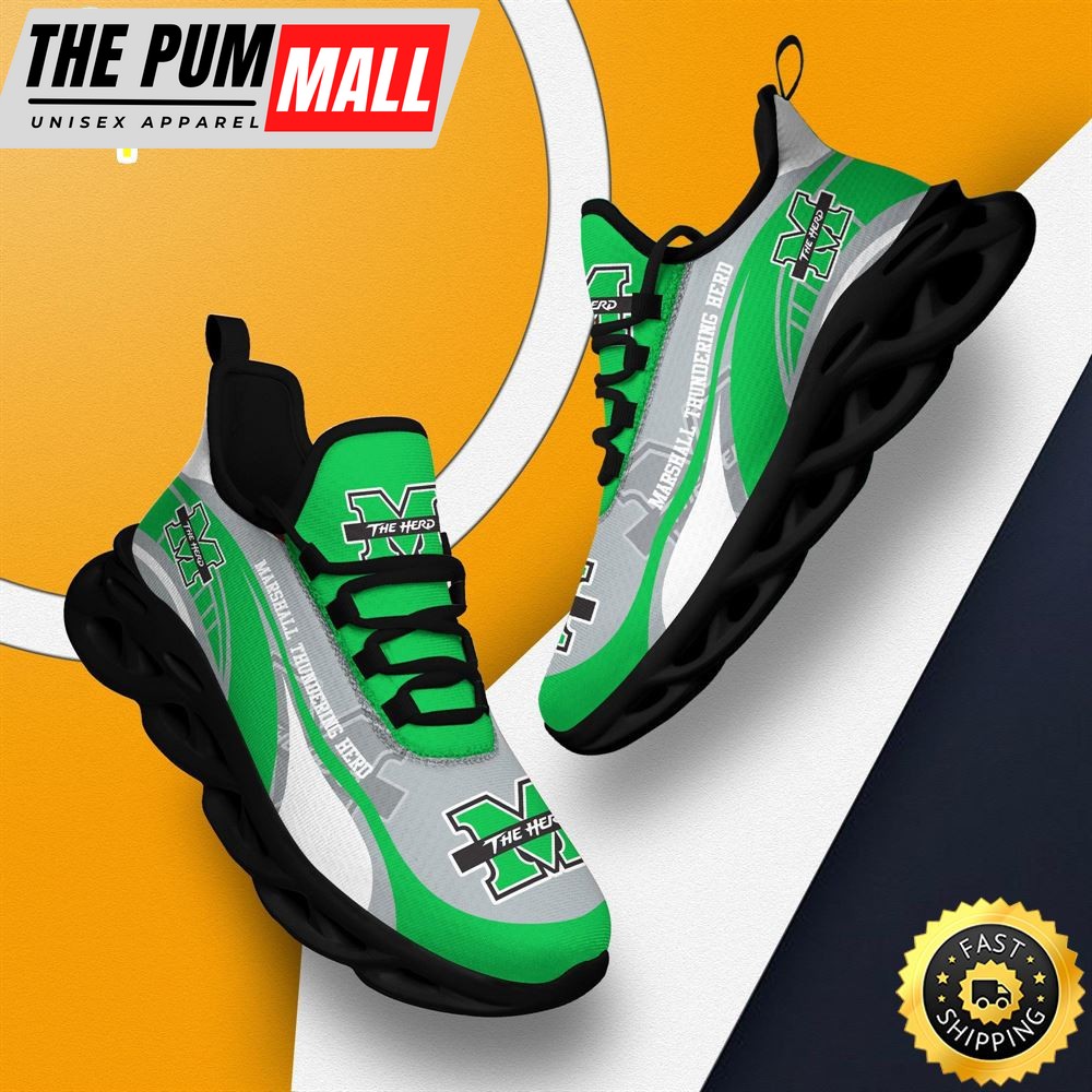 Marshall Thundering Herd Sneakers Max Soul Trending Summer