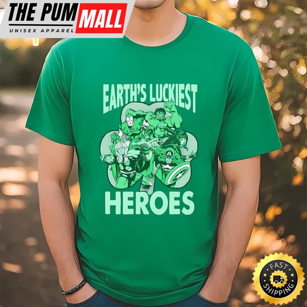 Marvel Avengers St. Patricks Day Earths Luckiest Heroes