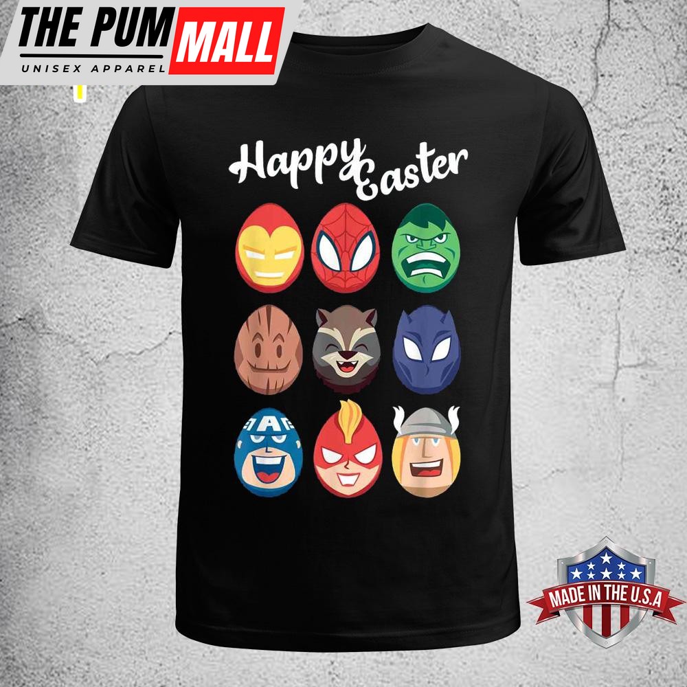 Marvel Easter Avengers Easter Eggs Funny Easter Shirt