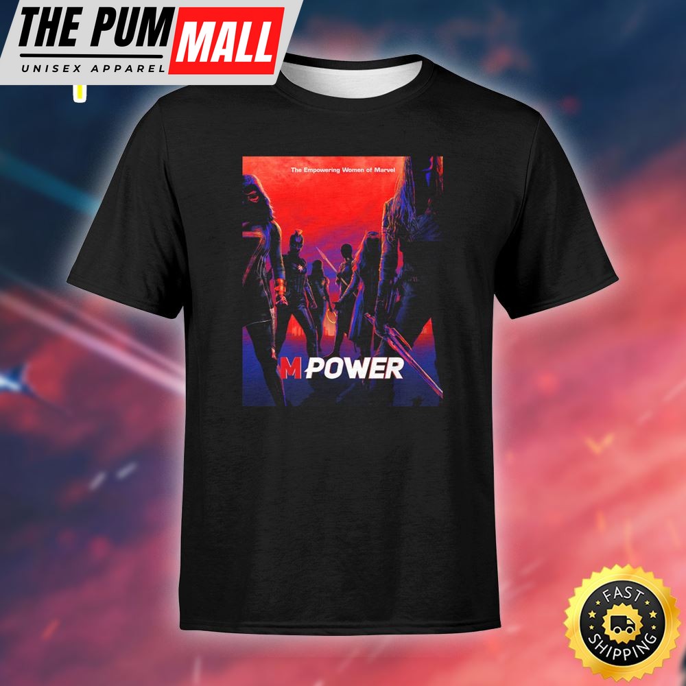 Marvel Studios MPower Series Spotlights Women in the MCU Movie Unisex T-shirt