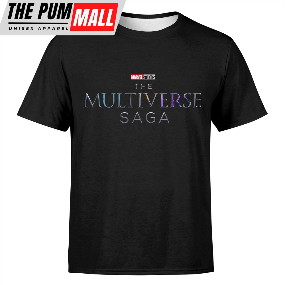 Marvel Studios The Multiverse Saga Official Logo Unisex T Shirt
