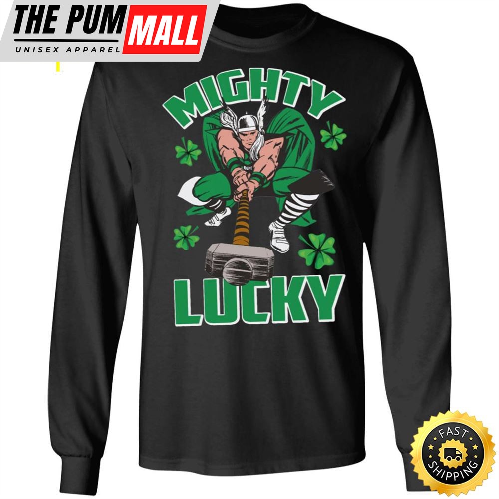 Marvel Thor Mighty Lucky St Patricks Happy St. Patricks Day Shirt