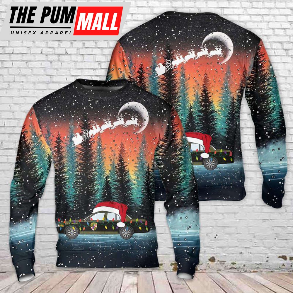 Maryland State Police Christmas Sweater Gift For Christmas