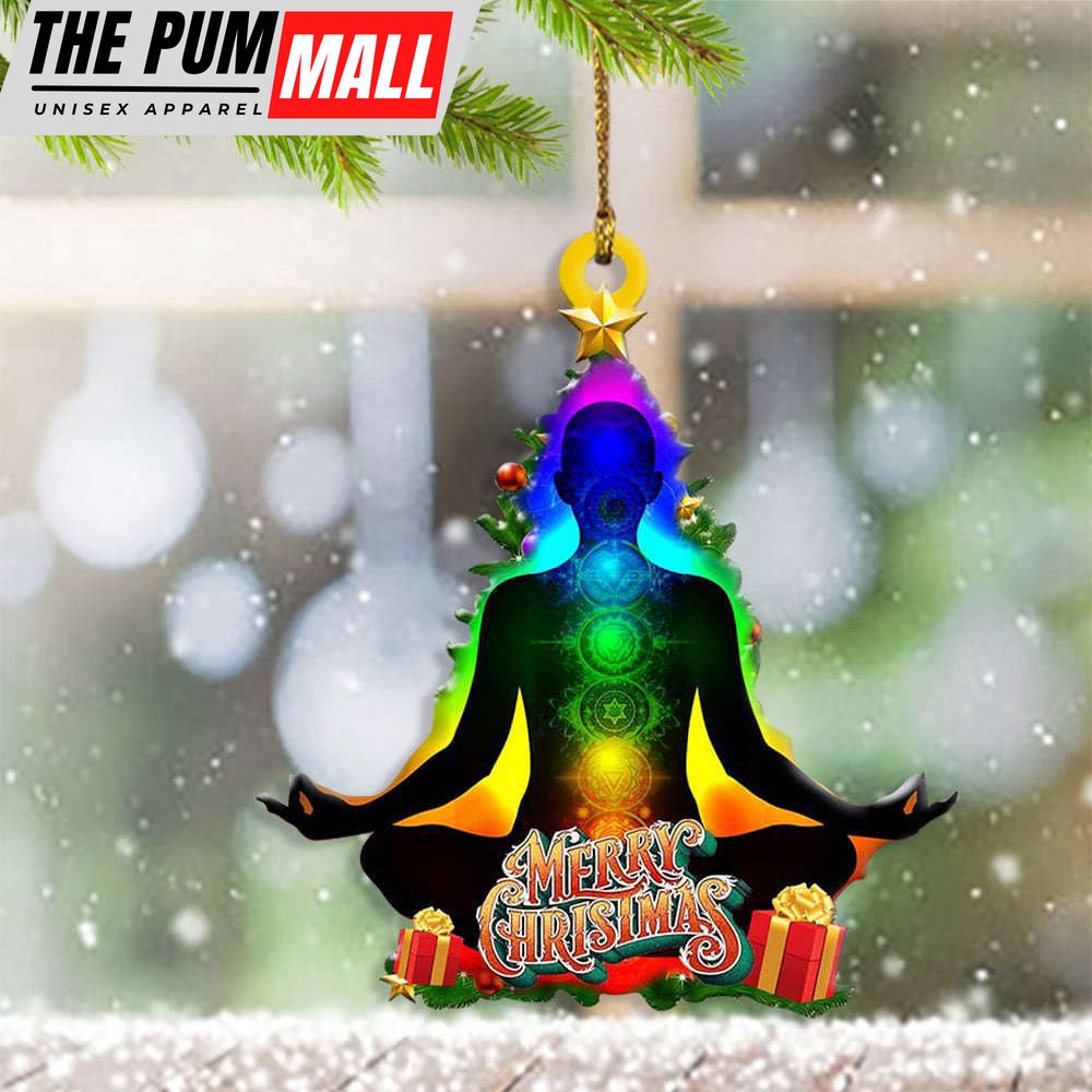 Meditation Merry Christmas Ornament Xmas Tree Ornaments Meditation Gift Ideas Limited Edition