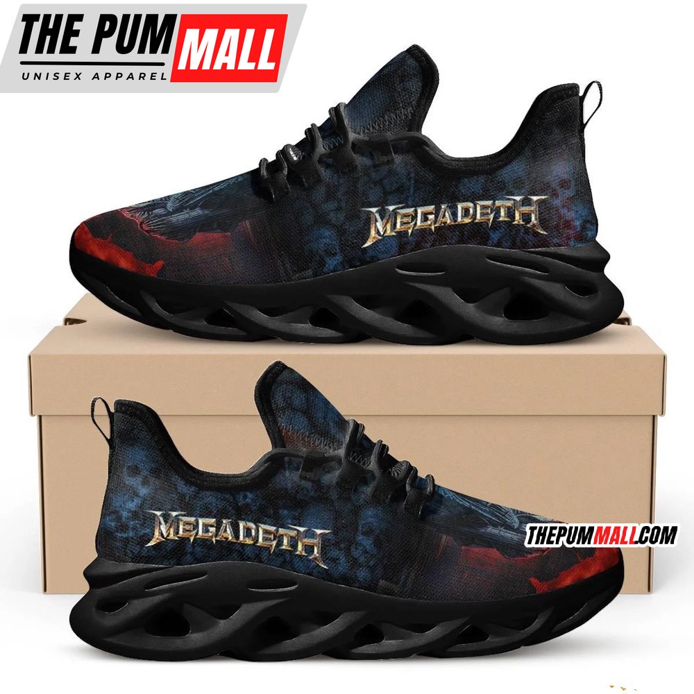 Megadeth Destroy All Enemies Tour 2024 Max Soul Shoes Sneaker
