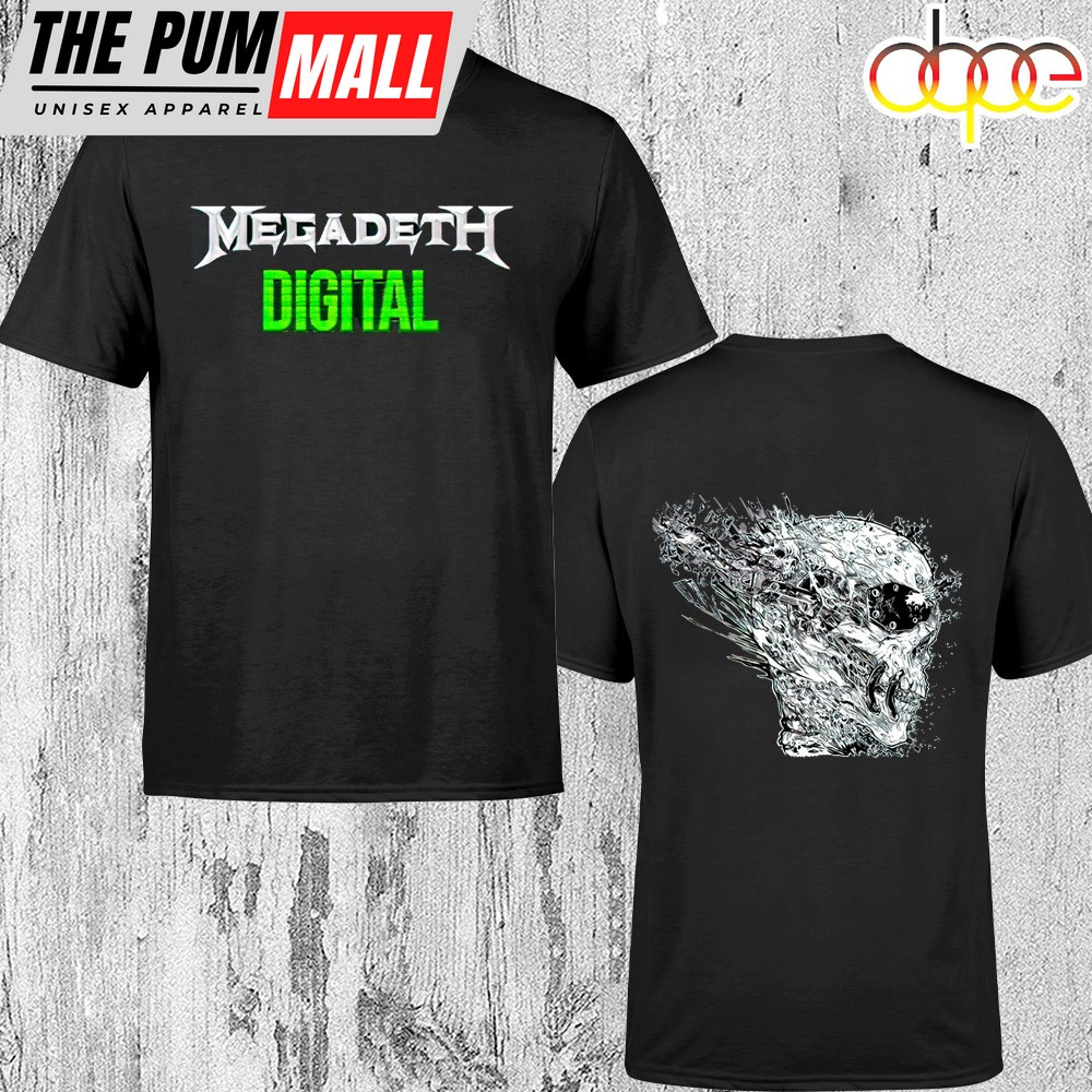 Megadeth Digital Music 2025 Skull Unisex T-Shirt