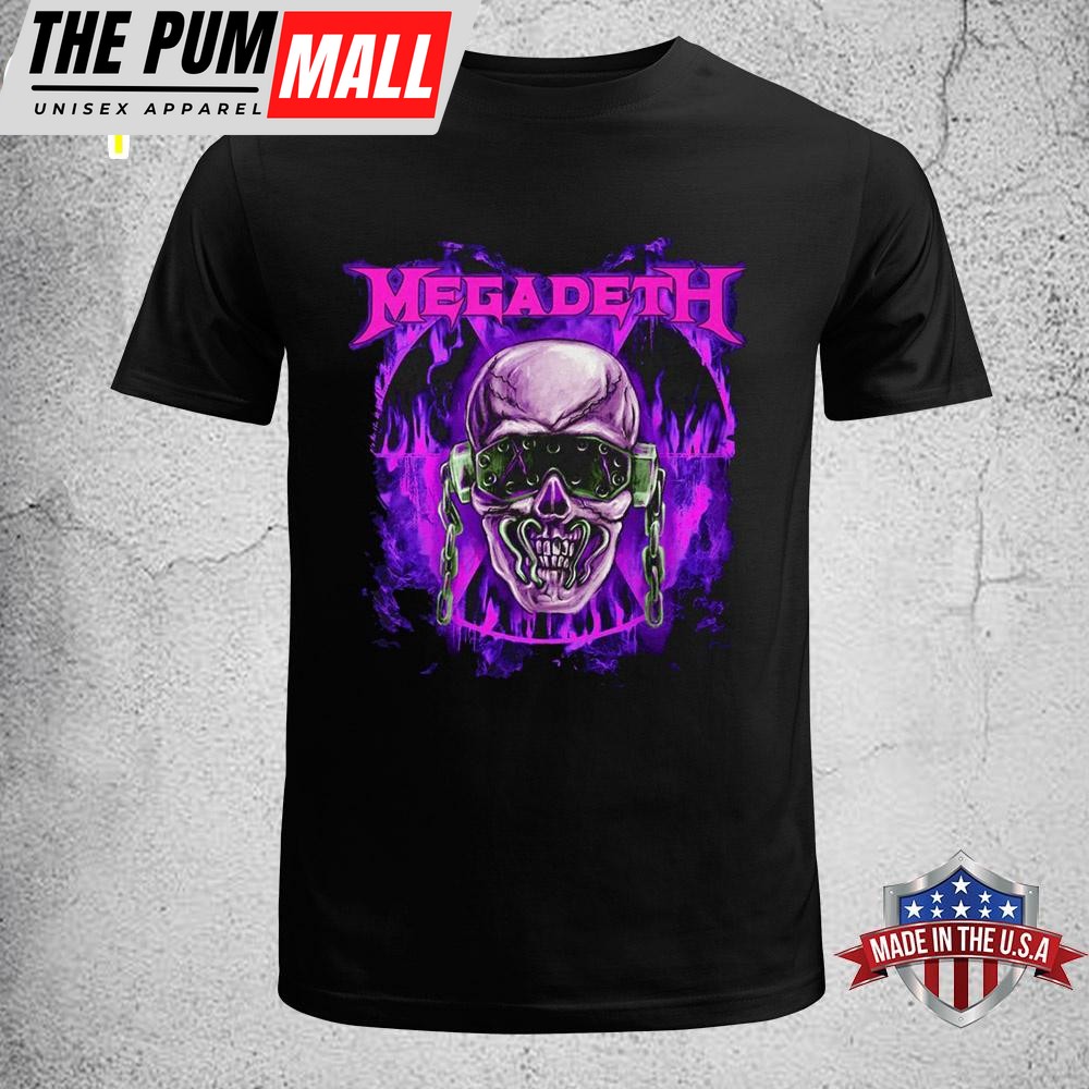 Megadeth Purple Music Unisex T-Shirt