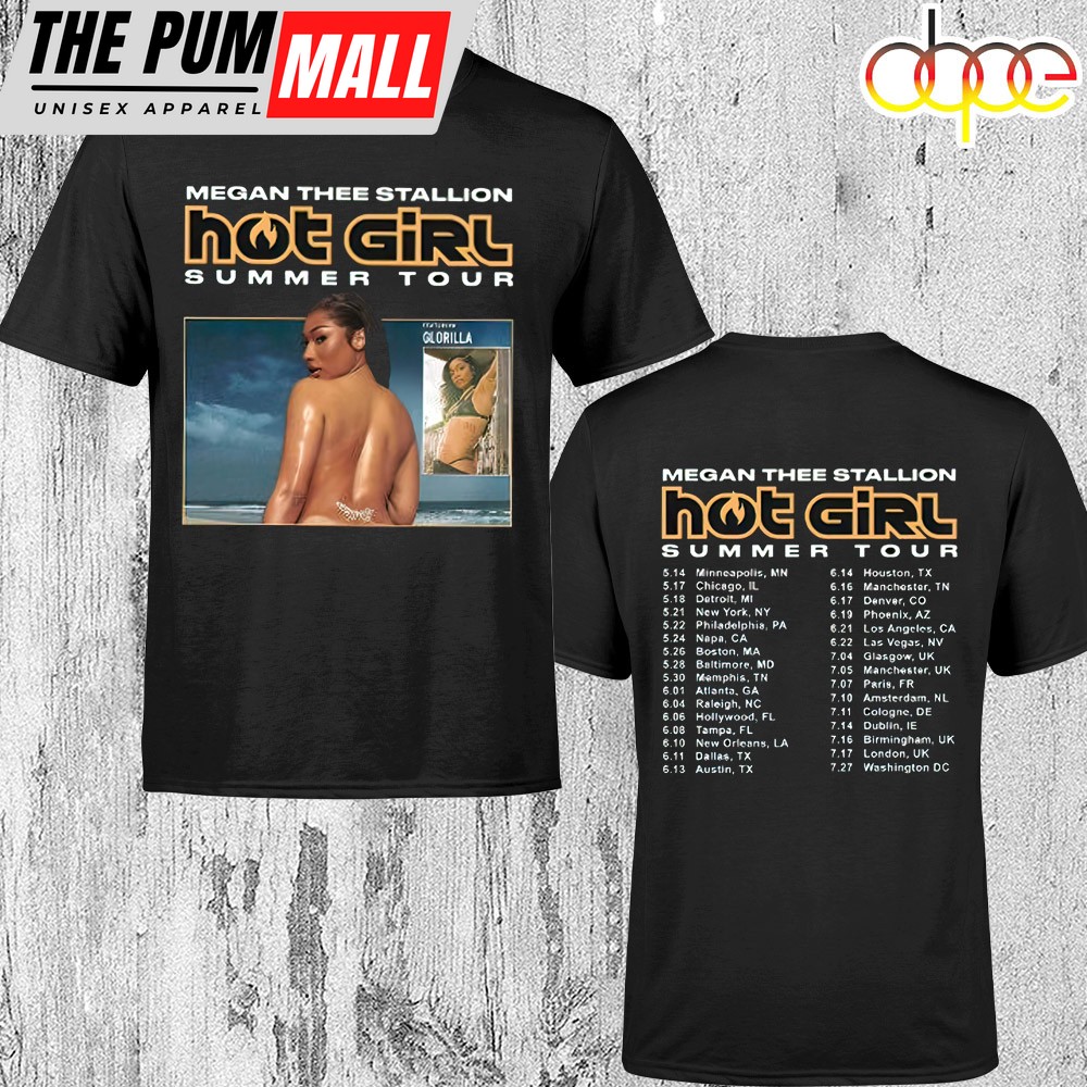 Megan Thee Stallion – Hot Girl Summer Tour 2025 Unisex T-Shirt