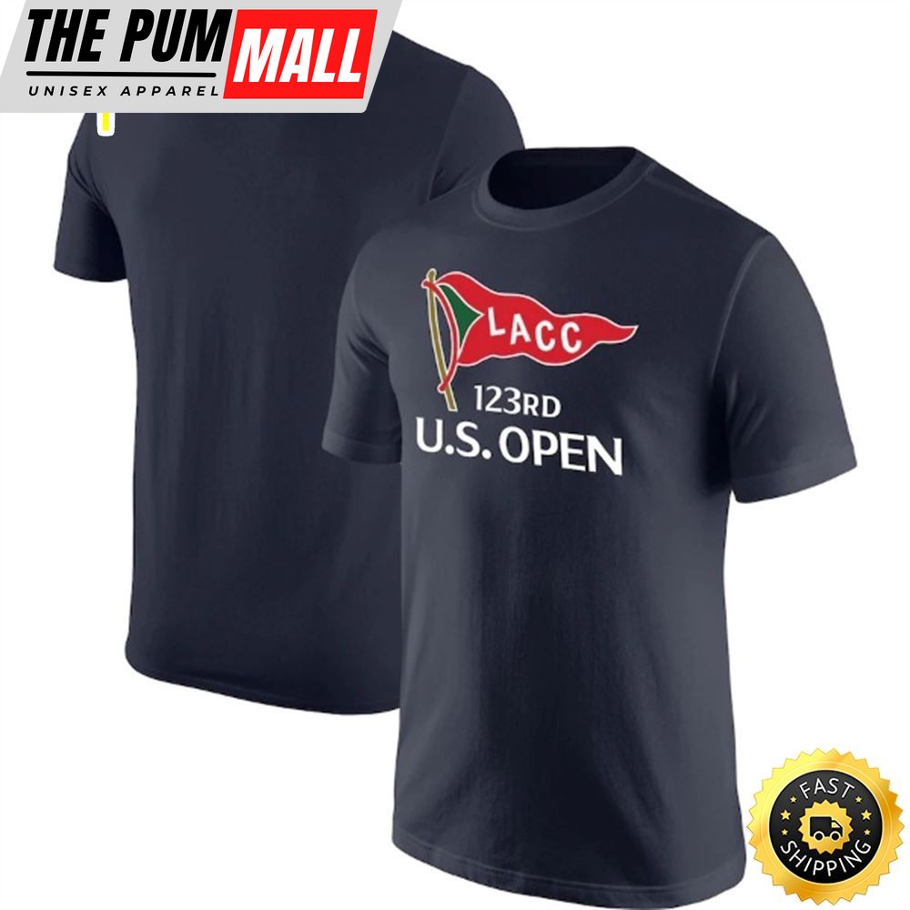 Mens 2025 U.S. Open Navy Core T-shirt