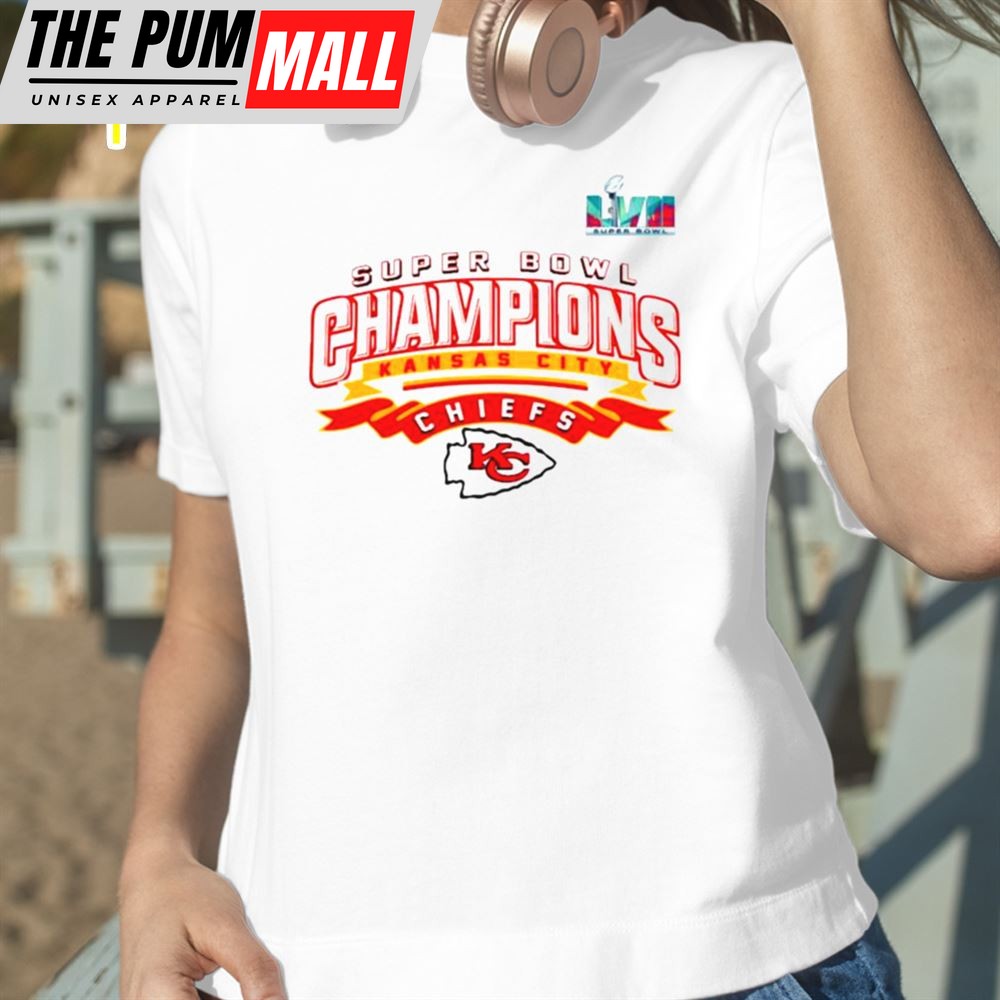Mens Kansas City Chiefs 2025 Super Bowl Lvii 57 Champions Shirt