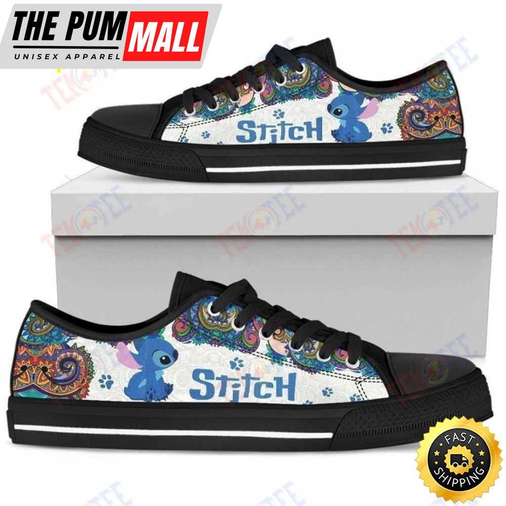 Mens Womens Stitch Low Top Shoes Custom Print Footwear Convers