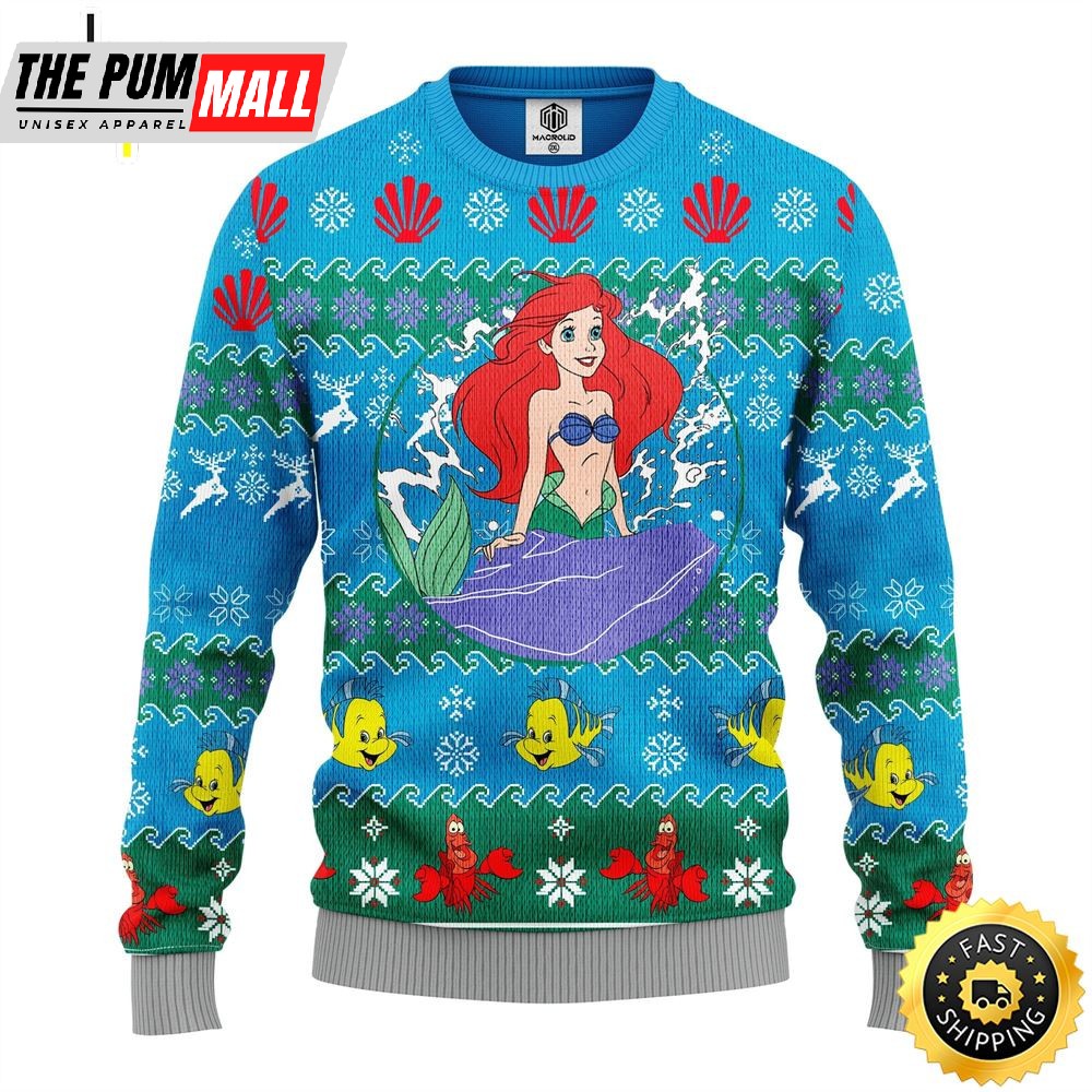 Mermaid Amazing Gift Idea Thanksgiving Gift Ugly Sweater