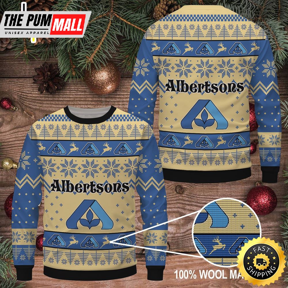 Merry Christmas 2025 Albertsons Ugly Sweater