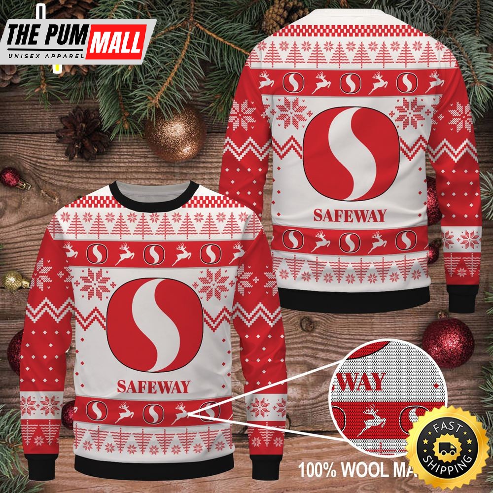 Merry Christmas 2025 Safeway Ugly Sweater