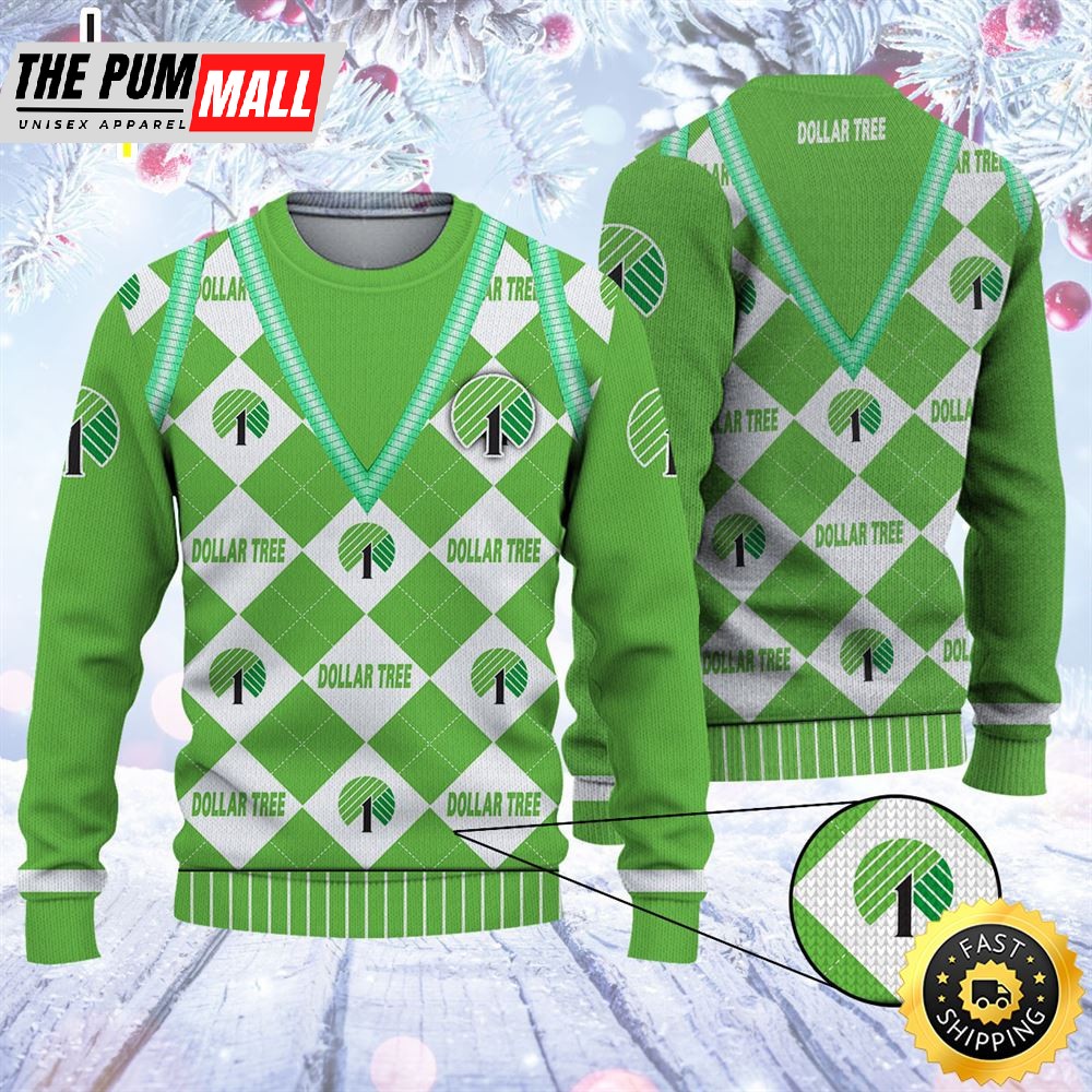 Merry Christmas 2025 Ugly Sweater Dollar Tree