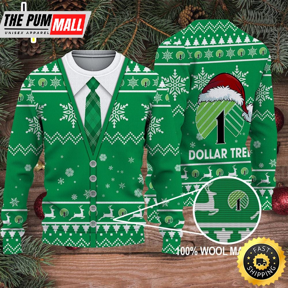 Merry Christmas 2025 Ugly Sweater Dollar Tree Xths2188