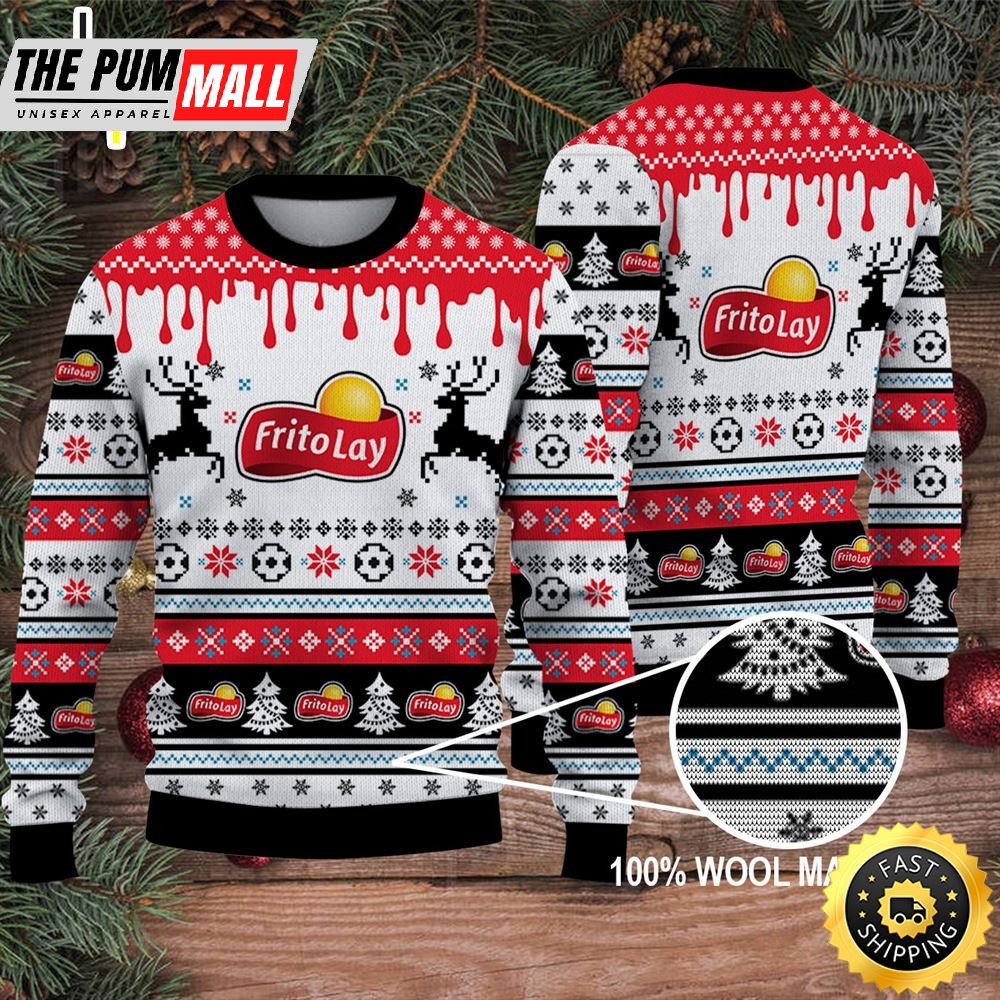 Merry Christmas 2025 Ugly Sweater Frito-Lay