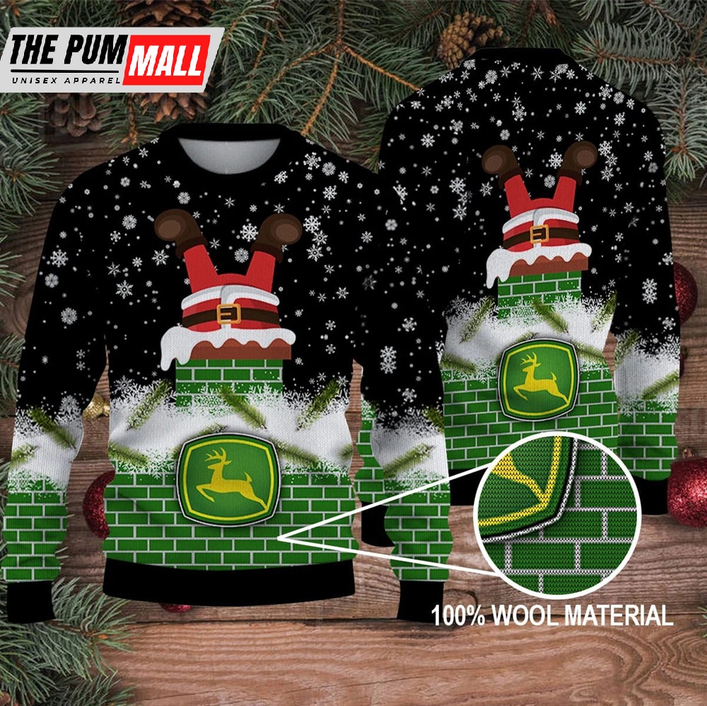 Merry Christmas 2025 Ugly Sweater John Deere