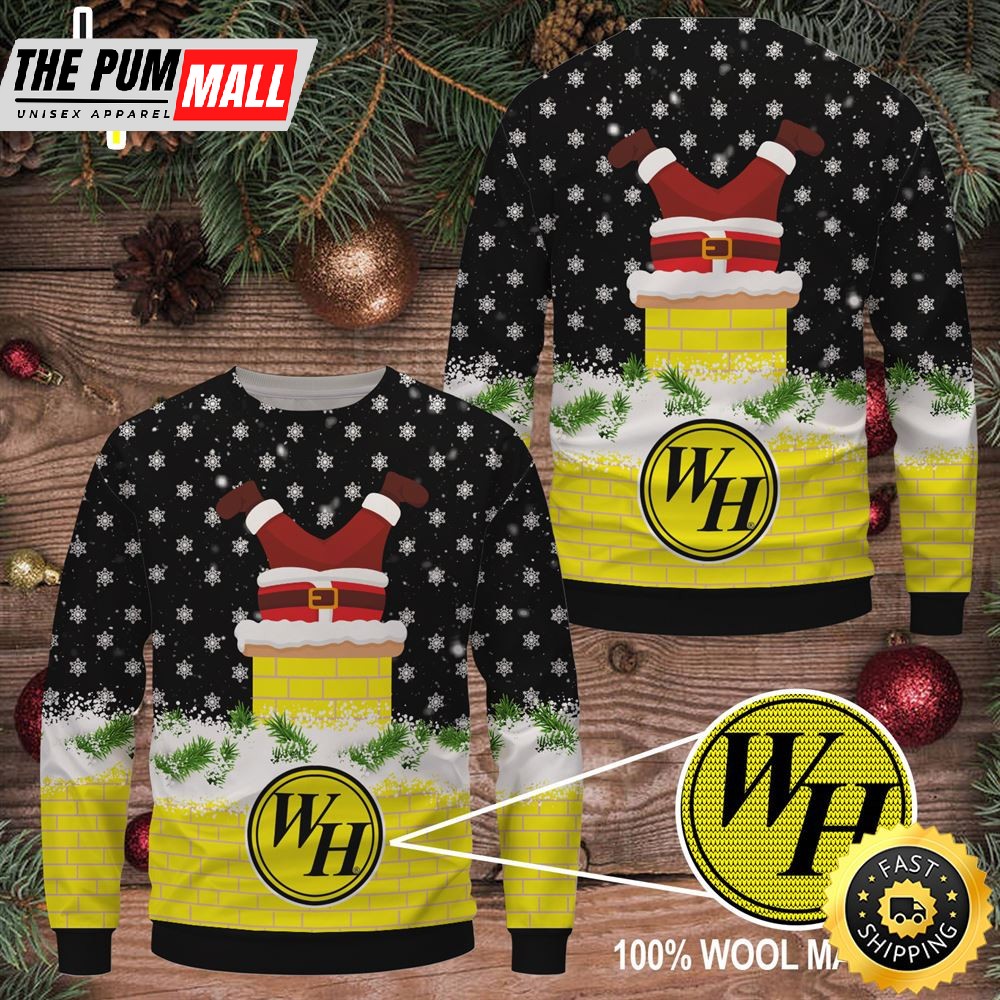Merry Christmas 2025 Waffle House Wool Sweater Christmas