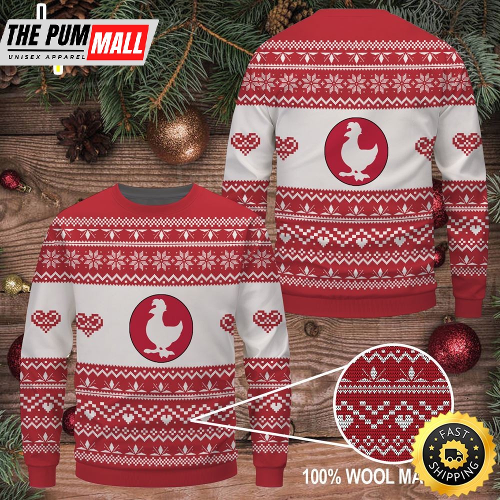 Merry Christmas 2025 Zaxby’s Ugly Sweater