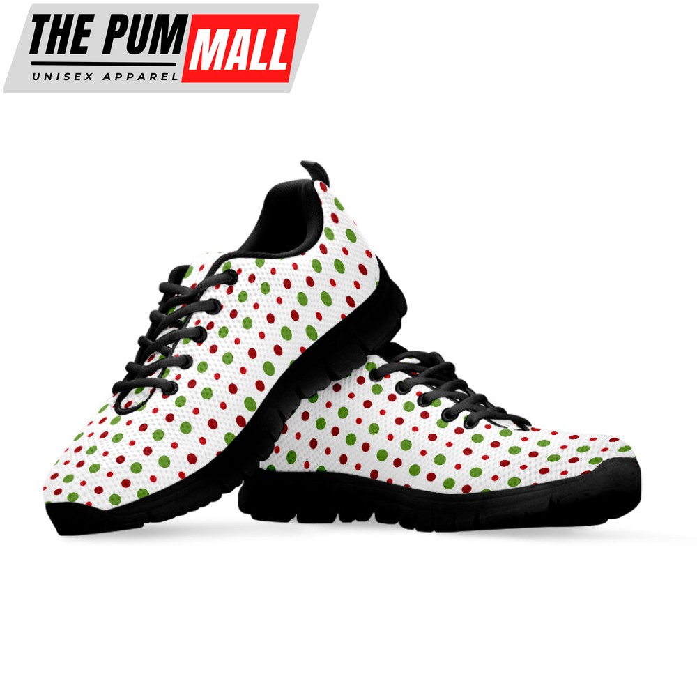merry-christmas-dots-pattern-print-black-running-shoes-gift-for-men-and-women-m5d0q9ap Merry Christmas Dots Pattern Print Black Running Shoes, Gift For Men And Women