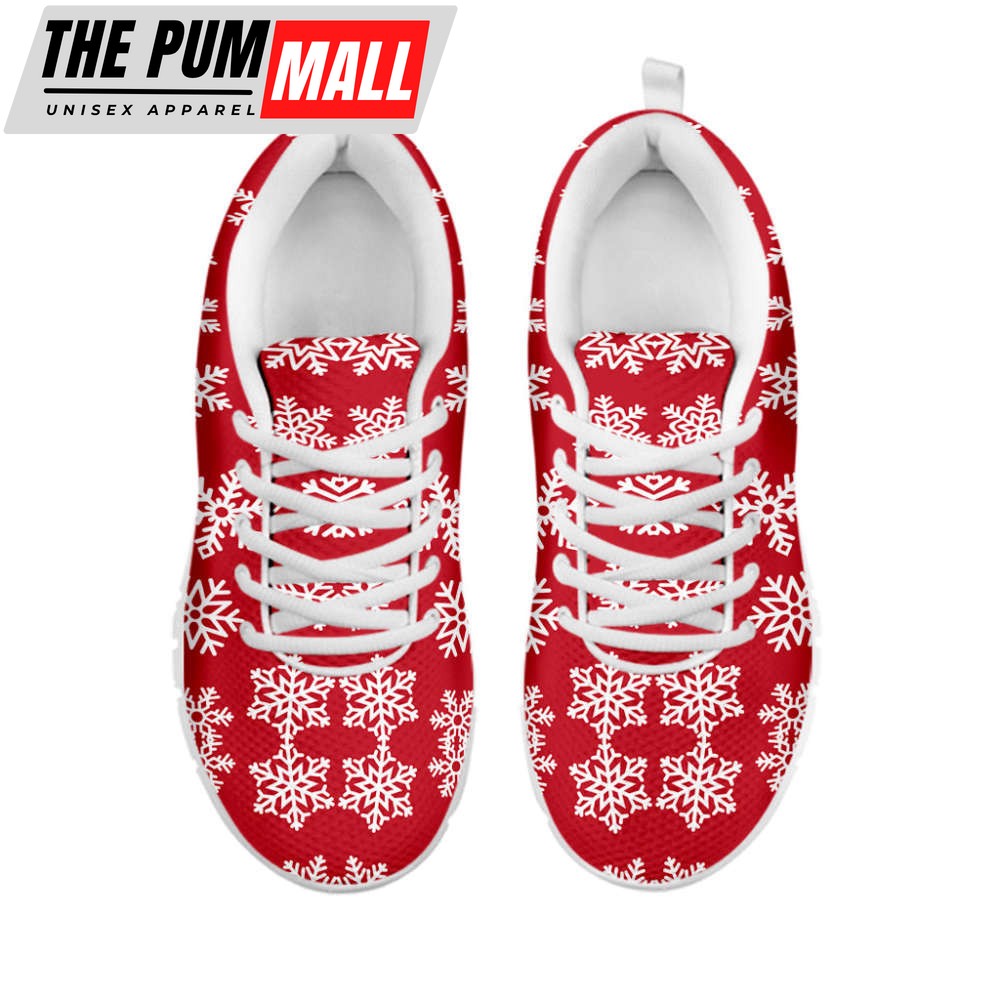 merry-christmas-snowflakes-pattern-print-white-running-shoes-gift-for-men-and-w-uskzey6d Merry Christmas Snowflakes Pattern Print White Running Shoes, Gift For Men And Women