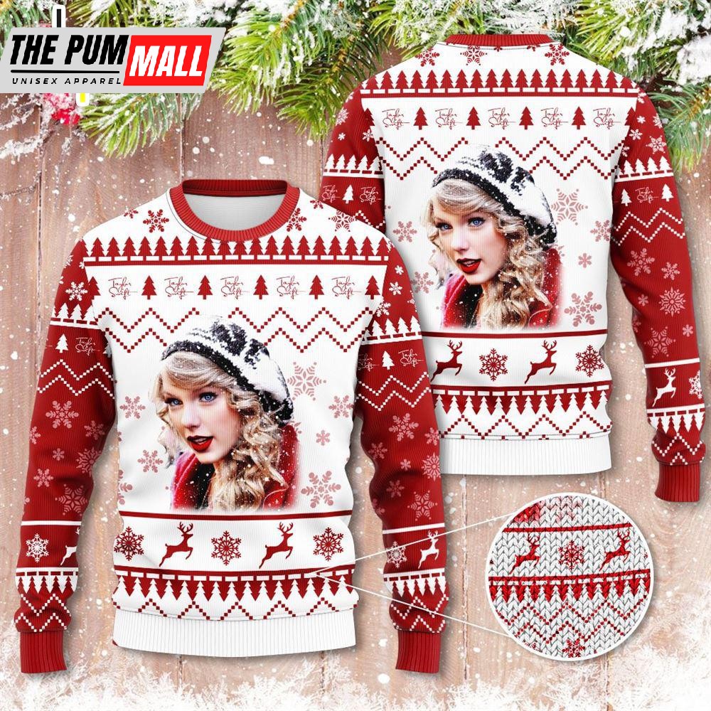 Merry Christmas Taylor Swift Eras Tour 2025 3D Ugly Sweater