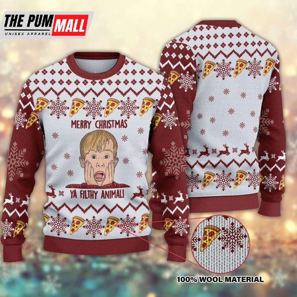 Merry Christmas Ya Filthy Kevin Sweater Ugly