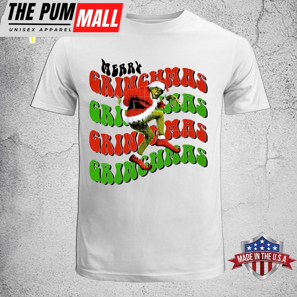 Merry Grinchmas Christmas Unisex T-Shirt