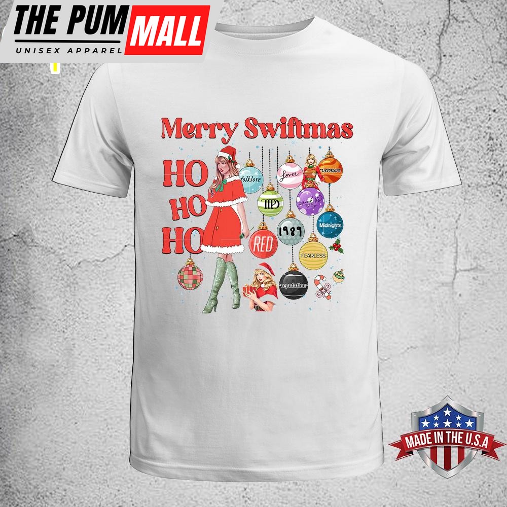 Merry Swiftmas Ho Ho Ho Taylor Swift Christmas Unisex T-Shirt