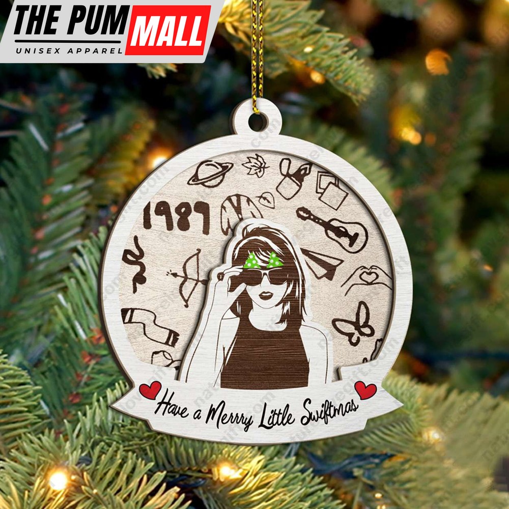 Merry Swiftmas Taylor Swift Ornament Have a Merry Little Swift Christmas Gift Limited Edition